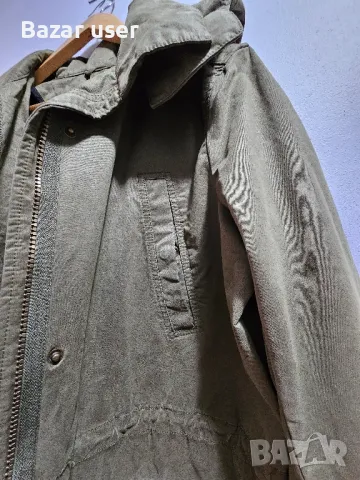 Дамска зелена парка, снимка 4 - Якета - 48354897