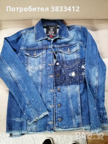  Дамско дънково яке