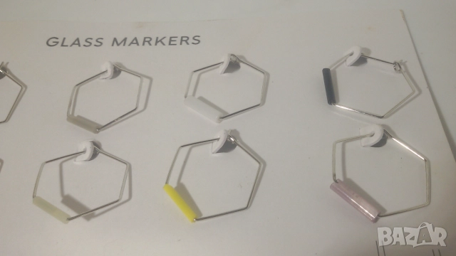 Маркери за чаши; glass markers, 10 броя, снимка 4 - Други стоки за дома - 51778509