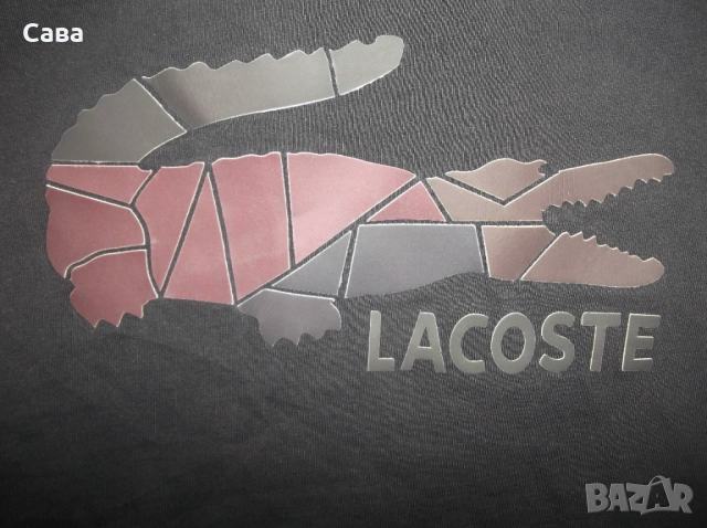 Тениски LACOSTE  мъжки,ХЛ-2ХЛ, снимка 7 - Тениски - 51597327