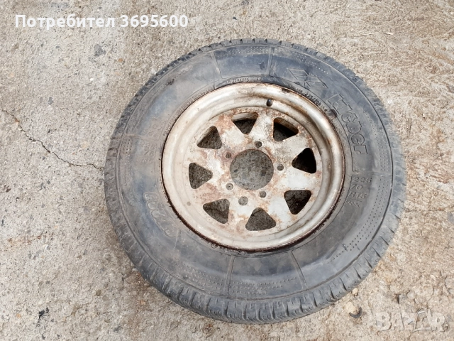 Daihatsu Feroza Дайхатсу Фероза резервна гума железна джанта 15 цола