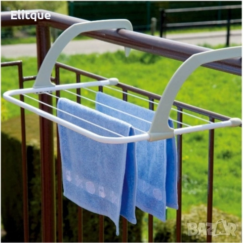 Практичен сушилник за радиатор, балкон