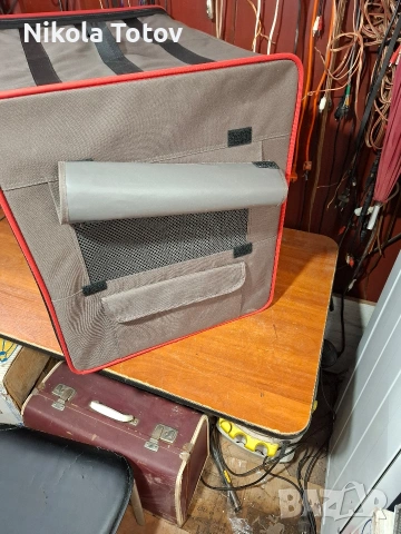 Продава се сгъваема клетка за куче,котка. , снимка 5 - За кучета - 53596834