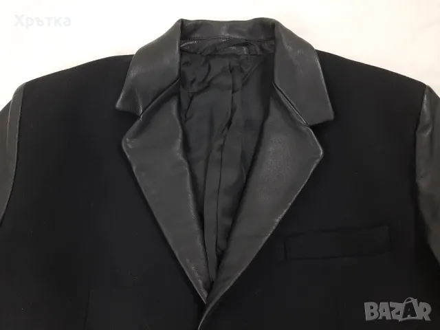 Versace x H&M - Оригинално мъжко палто размер 46 / S, снимка 7 - Палта - 47777331