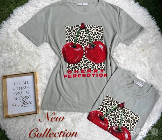 памучни дамски тениски , снимка 16 - Тениски - 50626751