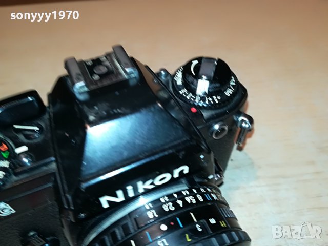 NIKON FG-MADE IN JAPAN-ВНОС FRANCE 2905222039, снимка 7 - Фотоапарати - 36914399
