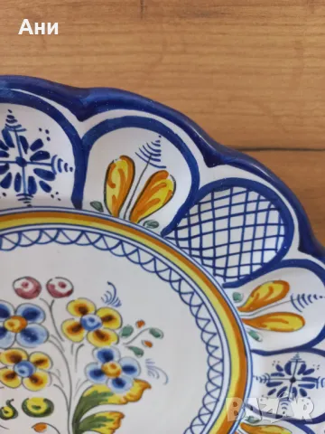 Голяма декоративна чиния Испания, снимка 3 - Декорация за дома - 49095354