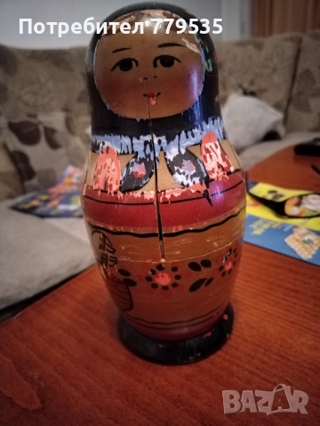 КРАСИВА СЪВЕТСКА МАТРЬОШКА ОТ 80 – ТЕ