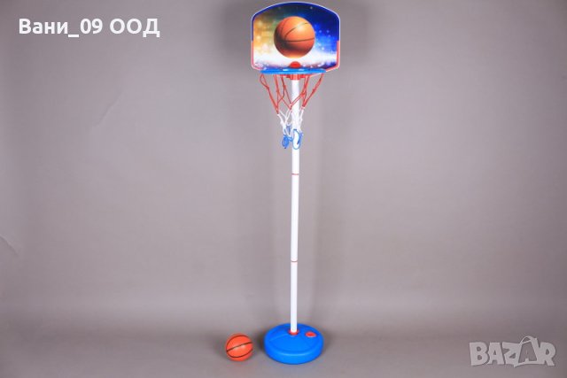 Детски баскетболен кош с мини баскетболна топка, снимка 2 - Играчки за стая - 40825844