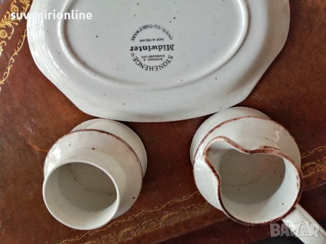 Комплект английски порцелан , снимка 3 - Аксесоари за кухня - 36901327