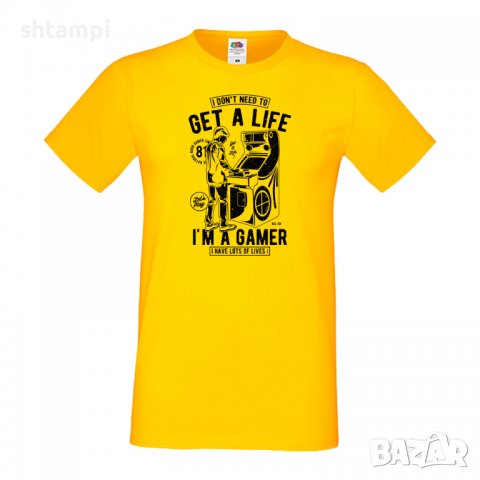 Мъжка тениска Get A Life,Изненада,Подарък,Празник , снимка 9 - Тениски - 36812295