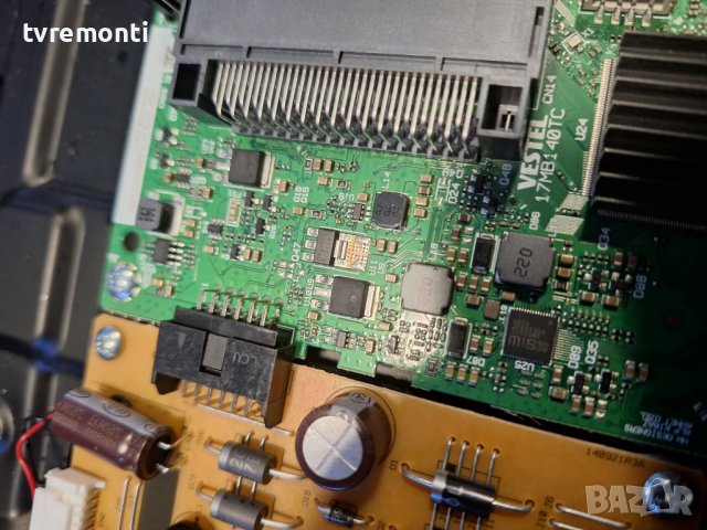 MAIN BOARD, 17MB140TC , for 32 inc DISPLAY Hanseatic 32H450 DISPLAY VES315WNGL-L3-N91, снимка 3 - Части и Платки - 43844909