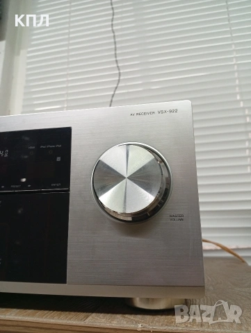 7.2 канален ресивър PIONEER VSX-922 Silver, снимка 7 - Ресийвъри, усилватели, смесителни пултове - 53098906