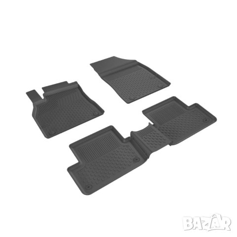 Гумени стелки за автомобил кола 4D за РЕНО ЛАГУНА 2 2001-2007, снимка 2 - Аксесоари и консумативи - 43191837
