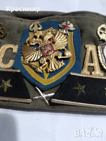 Войнишка шапка пилотка ., снимка 6 - Антикварни и старинни предмети - 51153043