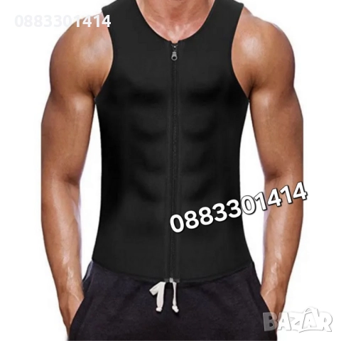 Стягащ фитнес термо елек Jingba Support Fiery Sports Shapewear for Men, снимка 2 - Други - 52358255