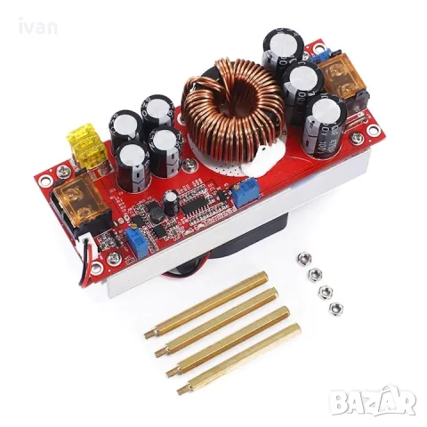 DC-DC повишаващ напрежение преобразувател от 10-60V до 12-90V, 1800W