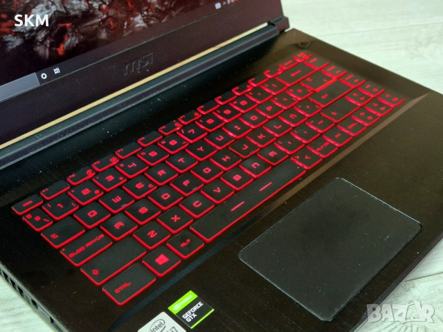 i7|GTX1650Max-Q|120Hz IPS|16RAM лаптоп laptop msi мси gaming гейминг, снимка 2 - Лаптопи за игри - 52165057
