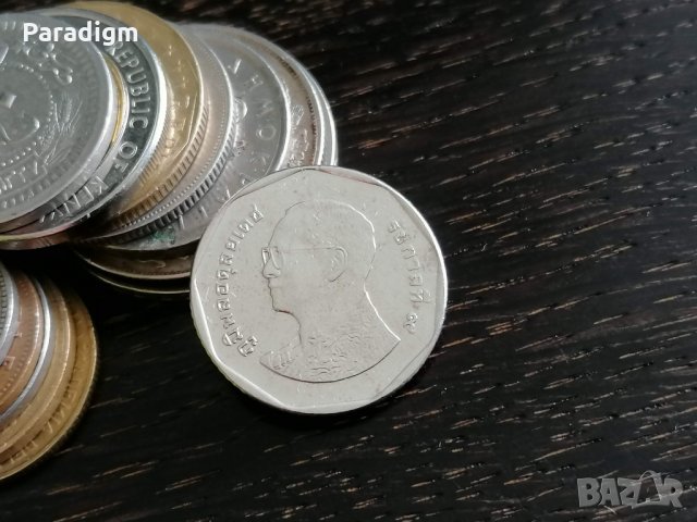 Монета - Тайланд - 5 бата | 2002г., снимка 2 - Нумизматика и бонистика - 28696445