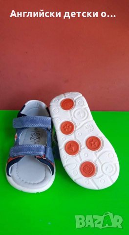 Английски детски сандали естествена кожа , снимка 6 - Детски сандали и чехли - 33406934
