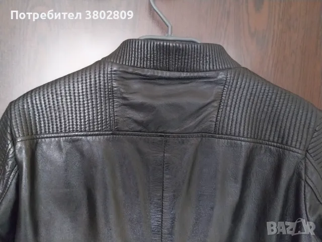 Кожено яке, Mango , 100% овча кожа, снимка 3 - Якета - 49711374