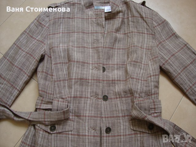 Ново ленено сако La Redoute, снимка 2 - Сака - 44129812