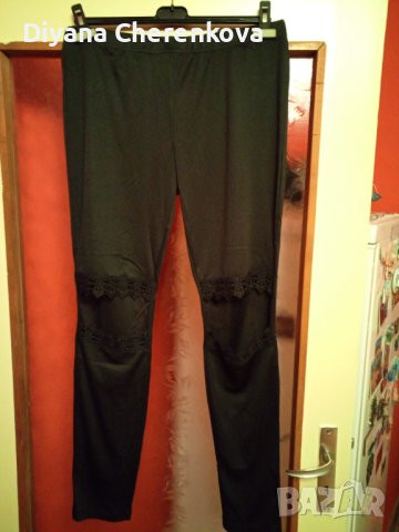 Черен клин с цепки на колената, снимка 2 - Клинове - 43176468