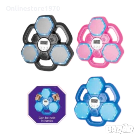 Детска тренировъчна боксова мишена с музика -20% Коледнао намаление, снимка 4 - Електрически играчки - 52828414