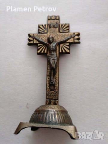 Стар настолен Христос , снимка 1 - Антикварни и старинни предмети - 37888272
