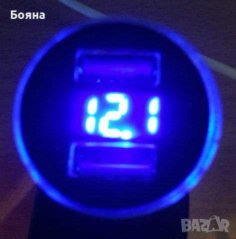 Волтметър USB - зарядно 3,1А , снимка 2 - Аксесоари и консумативи - 36843336