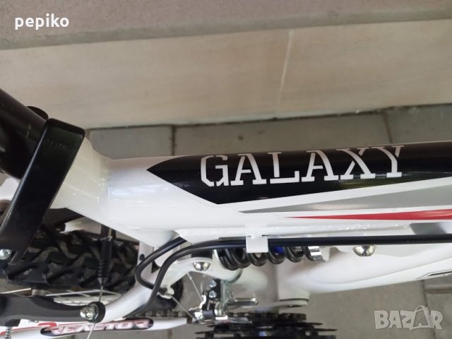 Продавам колела внос от Германия  юношески велосипед GALAXI 24 цола преден и заден амортисьори, снимка 10 - Велосипеди - 28604677
