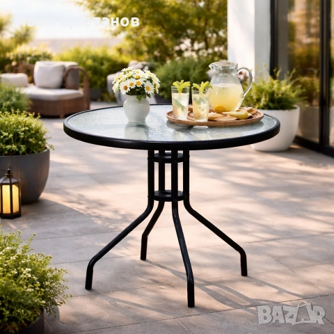 стилна масичка за кафе на открито