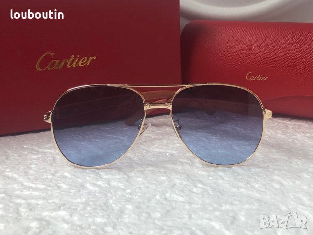 Cartier 2022 мъжки слънчеви очила, снимка 5 - Слънчеви и диоптрични очила - 37360781