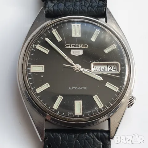 Мъжки часовник Seiko 5 Automatic 6309-7310, снимка 5 - Антикварни и старинни предмети - 49588695