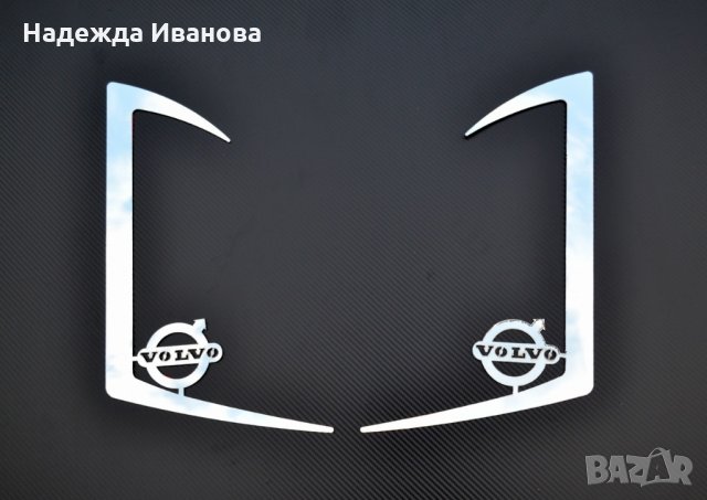 Декорация за въздухоотводи на Volvo FH4 след 2013г, снимка 2 - Аксесоари и консумативи - 27146448
