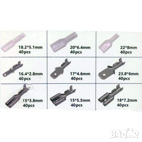 Кабелни обувки 360 броя, снимка 2 - Аксесоари и консумативи - 51671232