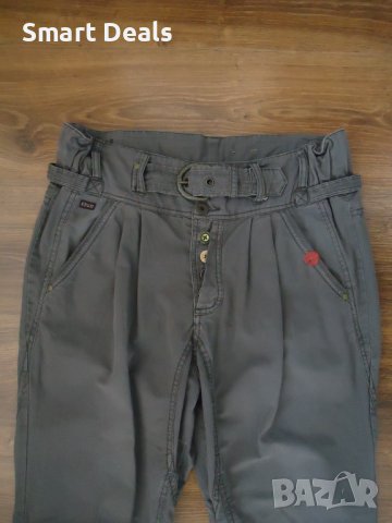 Khujo Дамски памучен панталон Размер 29, снимка 4 - Панталони - 43025531