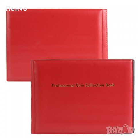 Кожен класьор албум с капачета за 240 монетни пари стотинки книга колекция за събиране на жетони мар, снимка 9 - Нумизматика и бонистика - 35142392