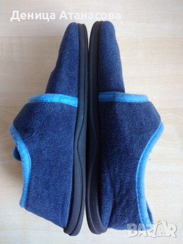 Сини гуменки LC Waikiki, сиви пантофи Viggami, тъмносини пантофи 30 номер и плюшени пантофи 34 номер, снимка 18 - Детски пантофи - 36429813