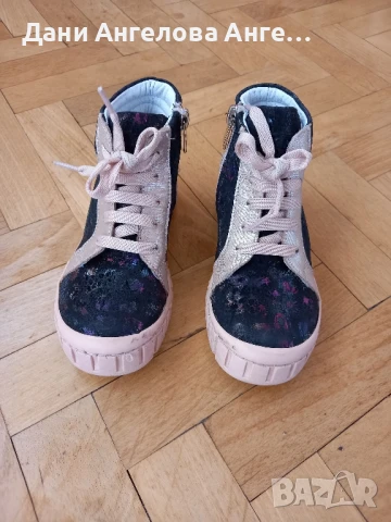 Детски кецове PONKI MELLOW BLACK - Powder, снимка 3 - Детски маратонки - 50736992