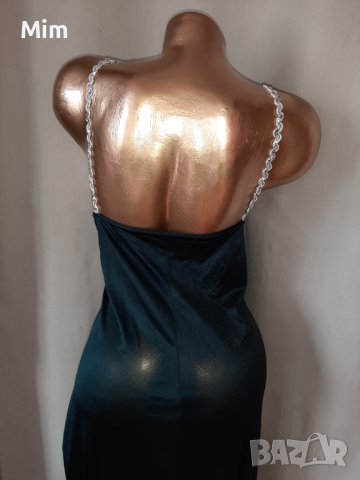 XXL Черна дълга нощница за едра дама, снимка 5 - Нощници - 40029525