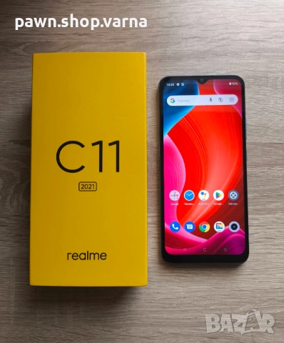 Смартфон Realme C11 (2021) – като нов! Неизползван, оригинална кутия!