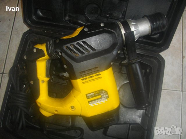 ЗА ЧАСТИ-ЗА РЕМОНТ - Перфоратор Къртач Голям-Белгийски-1500 Вата-Power Plus X115-Made in BELGIUM, снимка 11 - Перфоратори - 43990824