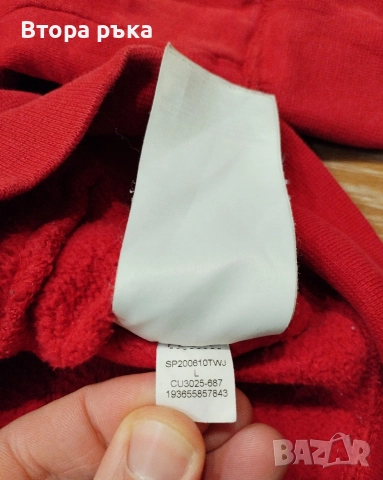 Nike air jordan fleece горнище мъжка оригинален , снимка 6 - Спортни дрехи, екипи - 52695870