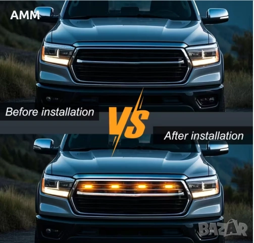 Лед светлини за предни решетки и степенки 12V., снимка 4 - Части - 53037809