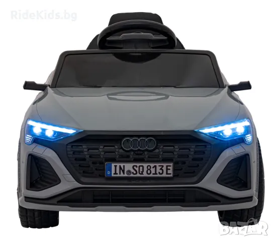 Audi SQ8 12V – Детски акумулаторен джип, Сив, EVA гуми, снимка 3 - Детски велосипеди, триколки и коли - 50418559