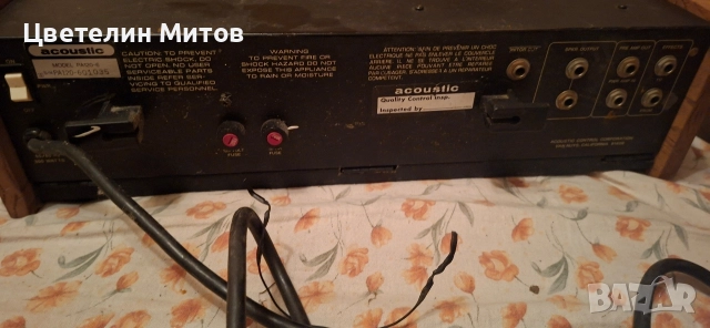 Пулт acoustics PA-100 