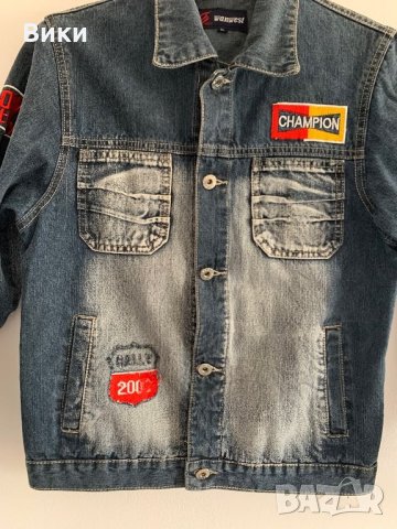 Детско дънково яке, снимка 5 - Детски якета и елеци - 27089446