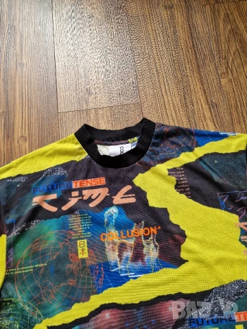 Страхотна мъжка тениска COLLUSION  размер XL , снимка 4 - Тениски - 50453437