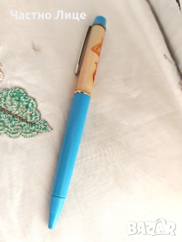 Прекрасна Винтидж Колекционерска Писалка Еротика 1970те г Дания, снимка 3 - Антикварни и старинни предмети - 50938736